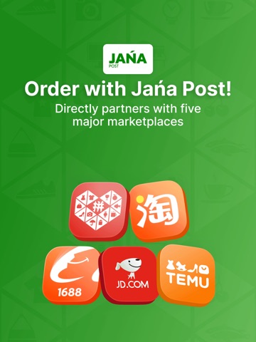 Jańa Post iPad screenshot