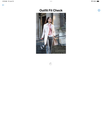 Outfit Oracle iPad screenshot