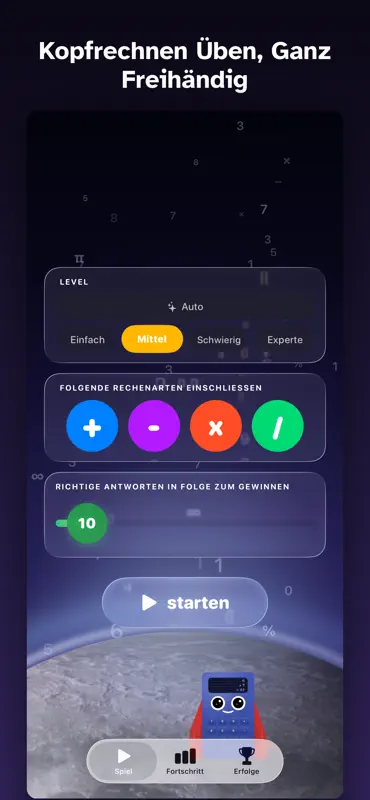 Calcular - Kopfrechnen Üben screenshot 1 of 7