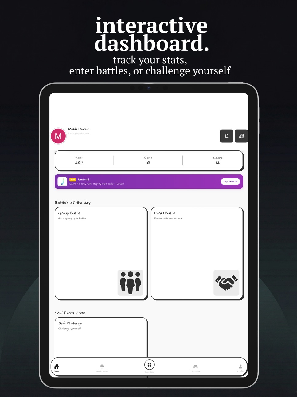 iPad screenshot