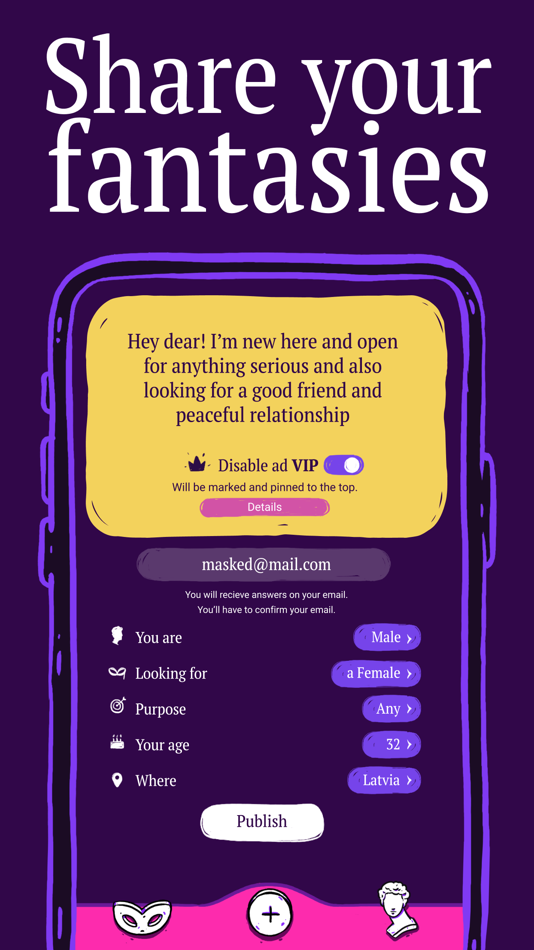 #5. Masked Love: chat & date app (iOS) By: Media Solutions, LLC