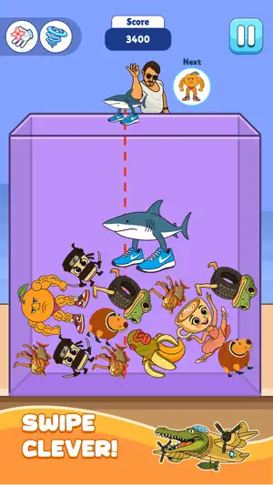 Animal Merge: Meme Game screenshot 1