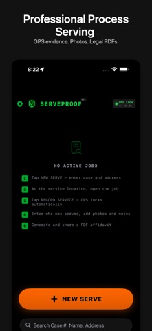 ServeProof Screenshot 1 of 5