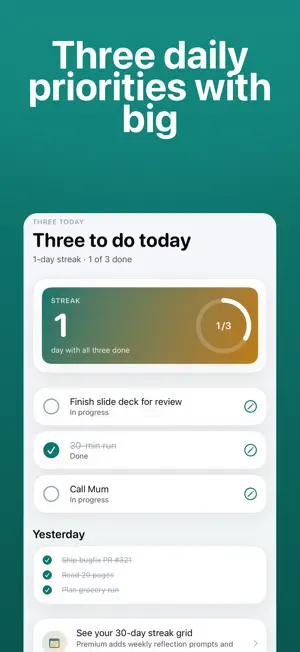 Ripples - 3 Daily Habits screenshot 2