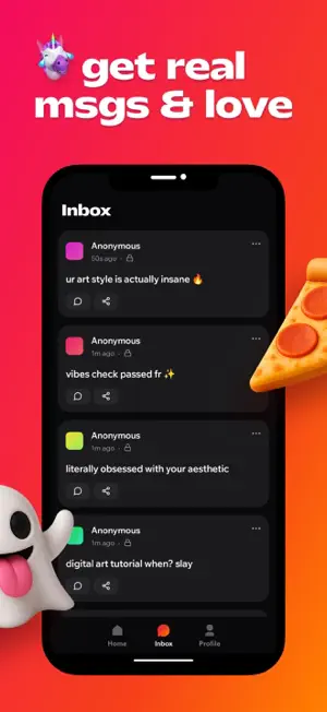 Whispa: anonymous q&a messages screenshot 3