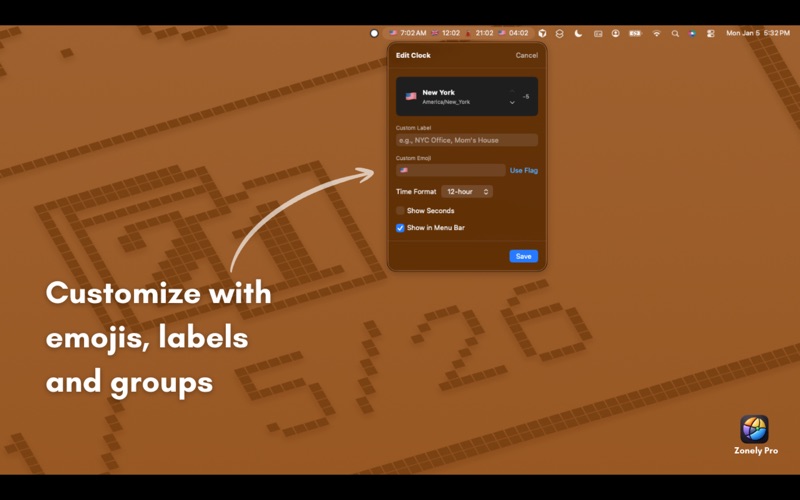 Zonely Pro screenshot