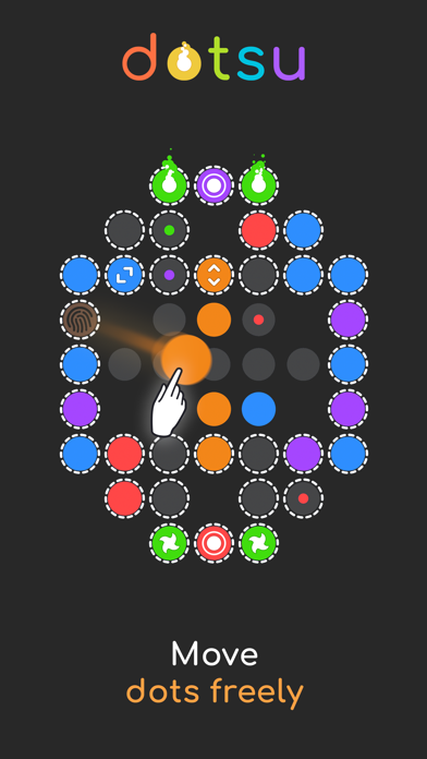 Dotsu: Match 3 Dots iPhone screenshot 1 - Games app