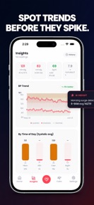 Blood Pressure Log: CardiLog screenshot