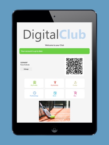 DigitalClub iPad screenshot 1