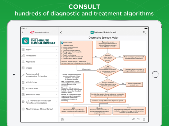 Screenshot #6 pour 5 Minute Clinical Consult