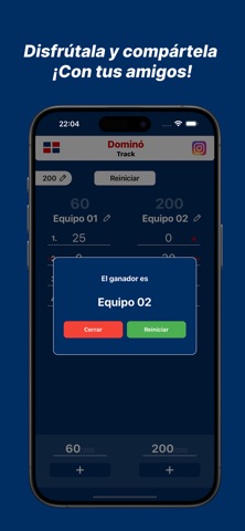 Domino Track screenshot