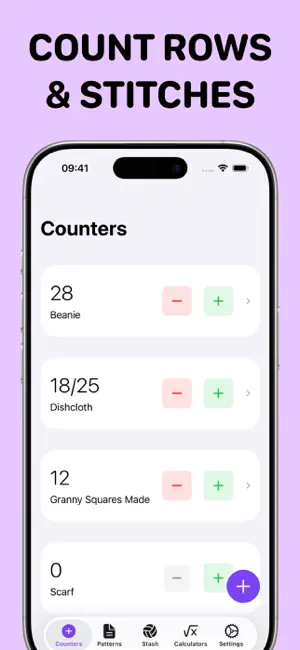 Crochet Row Counter - Ares screenshot 4