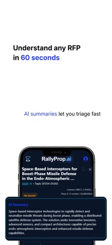 RallyProp iPhone screenshot