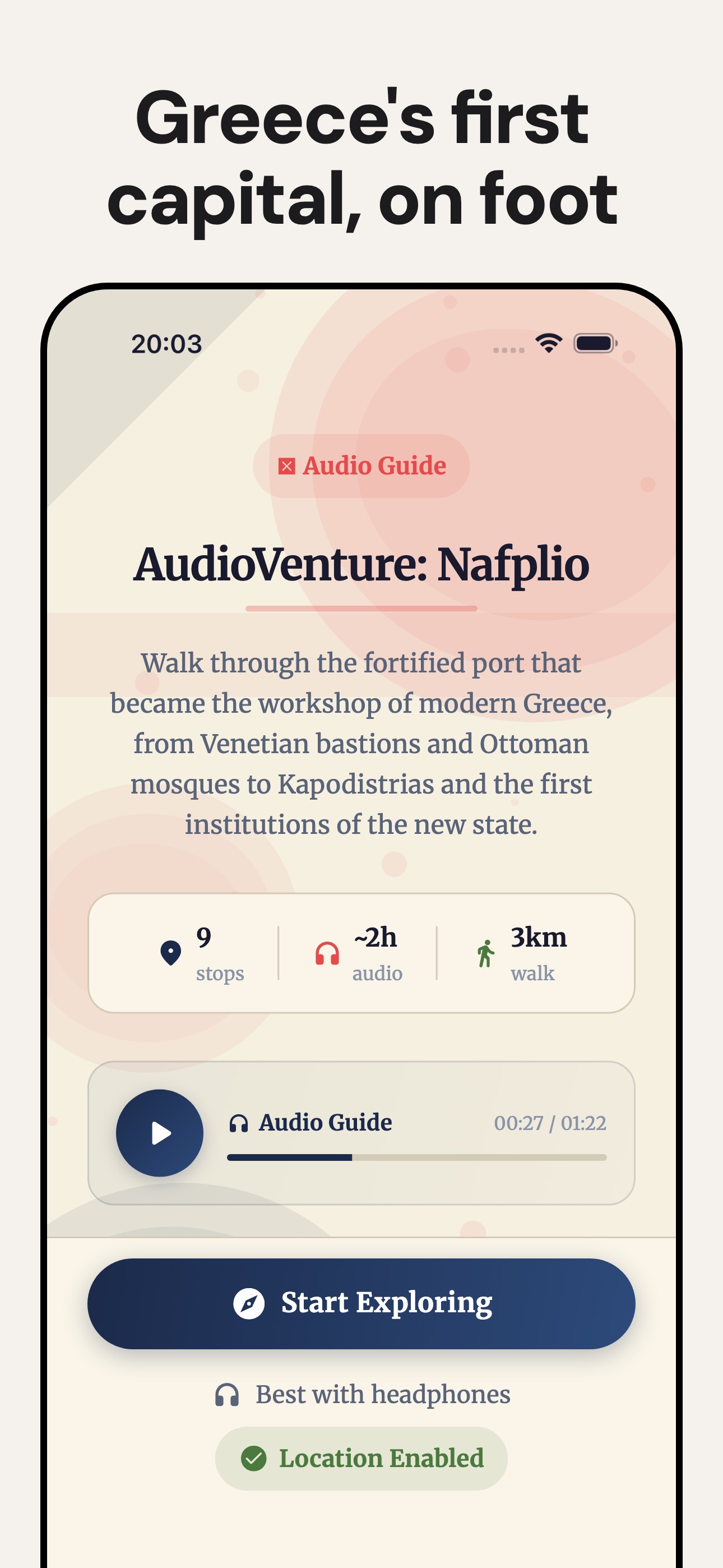 Screenshot 2 of AudioVenture: Nafplio