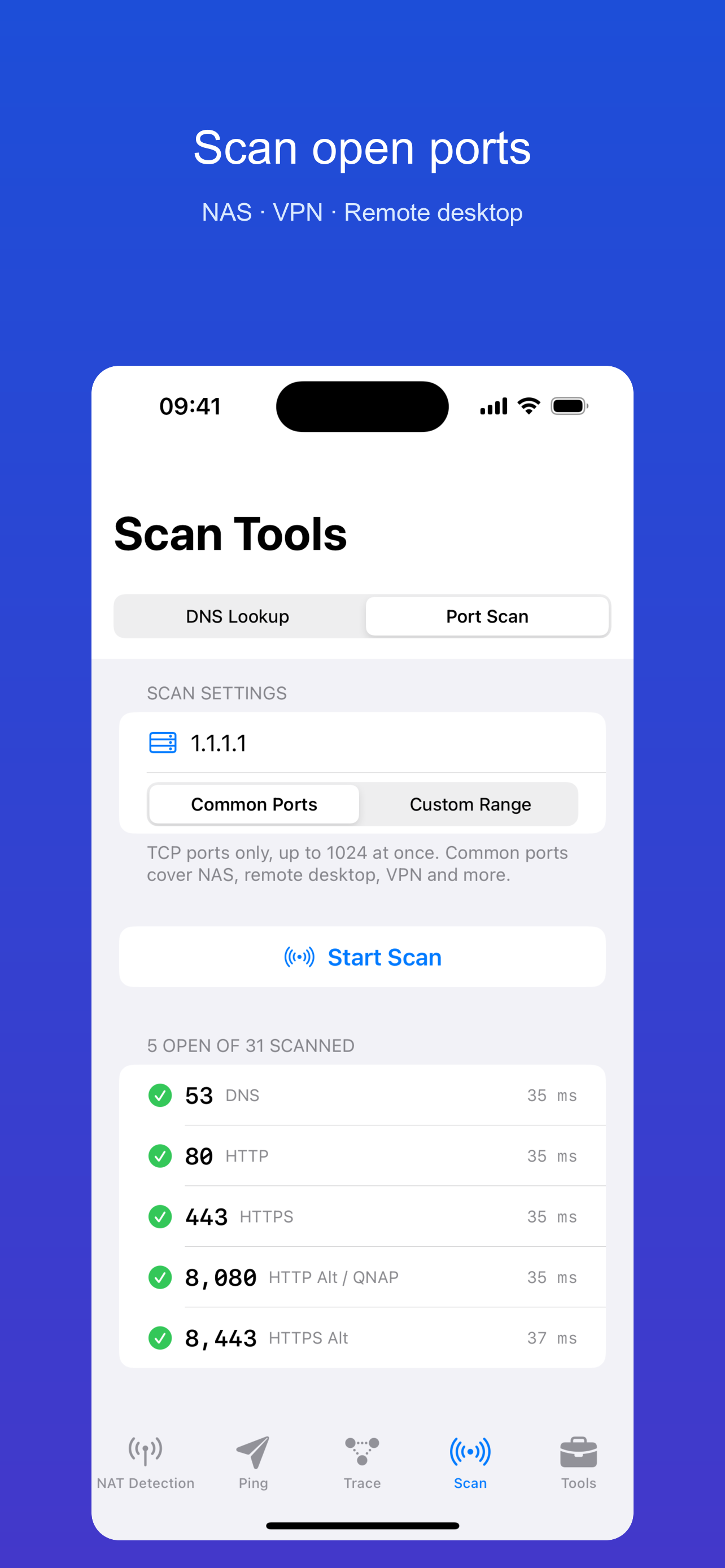 TinyNetTool: NAT Type & Ping screenshot 3
