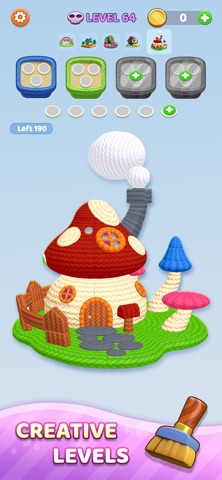 Yarn Fever! Unravel Puzzle iPhone screenshot