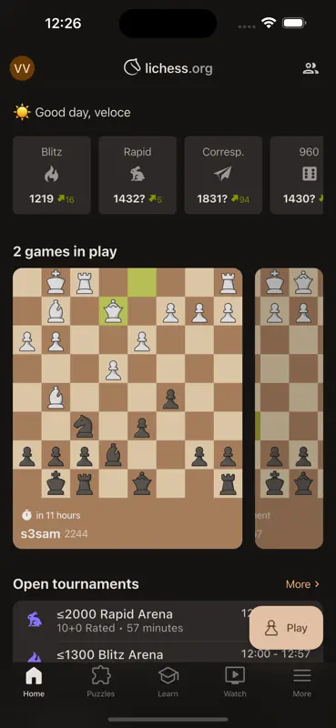 Lichess screenshot 1 of 8