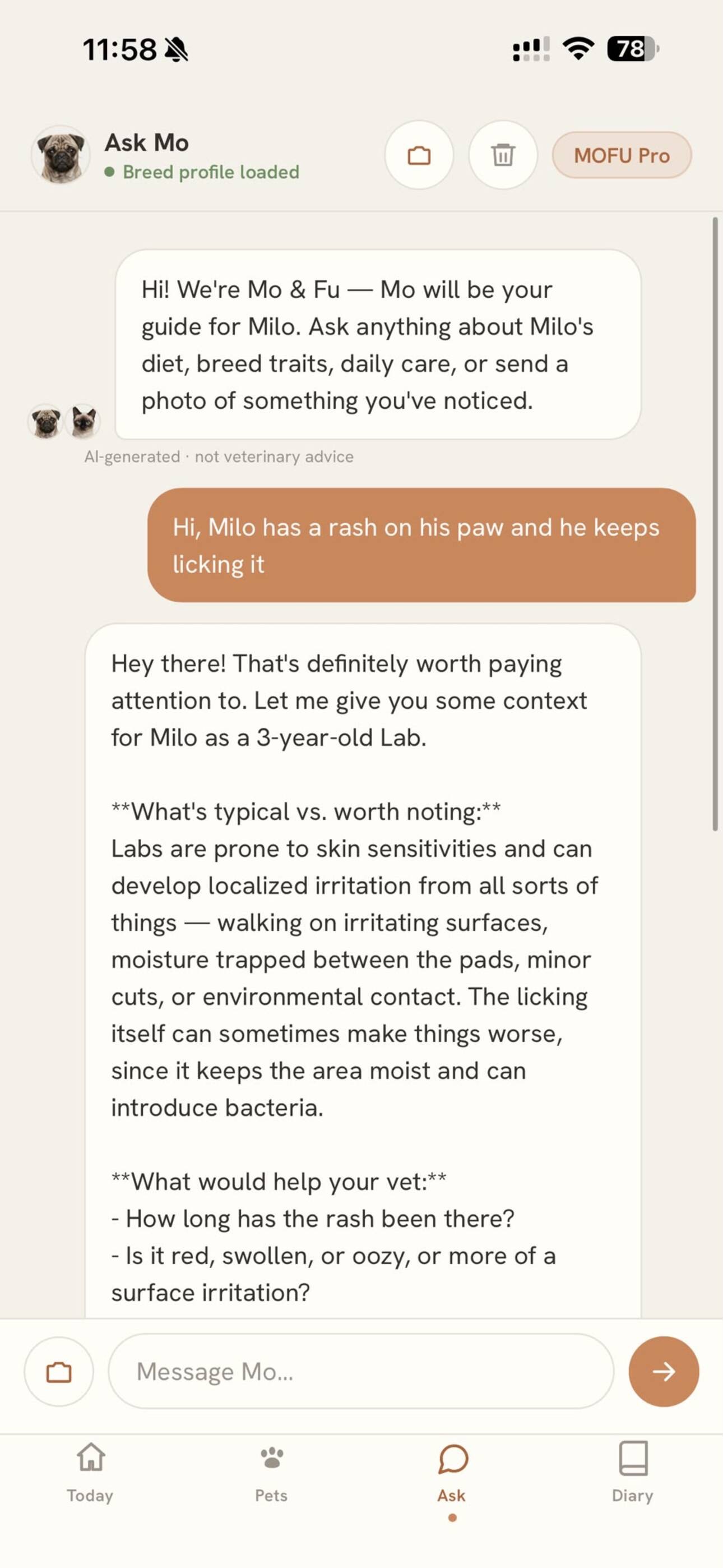 Screenshot 4 of MOFU Health