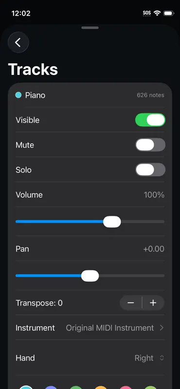 NotePulse: MIDI Visualizer screenshot 5 of 10