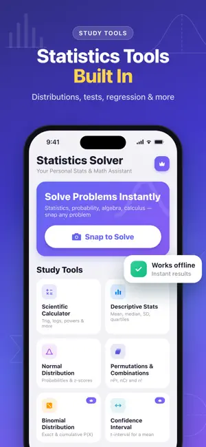 Statistics AI - Math Helper screenshot 4