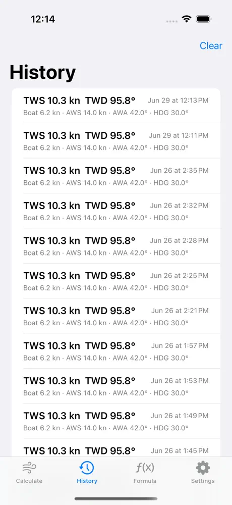 True-Wind Calculator screenshot 4