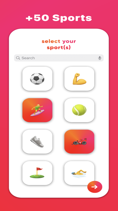 AtClub - Sports partners Screenshot