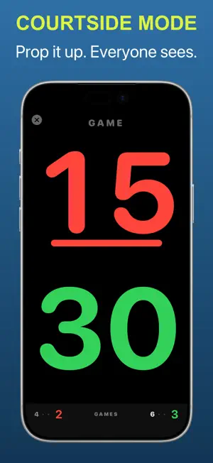 Luasc: Tennis Score Keeper screenshot 1