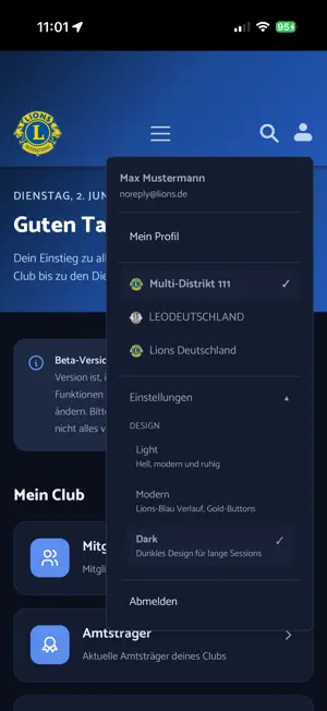 Lions Deutschland iPhone screenshot 3