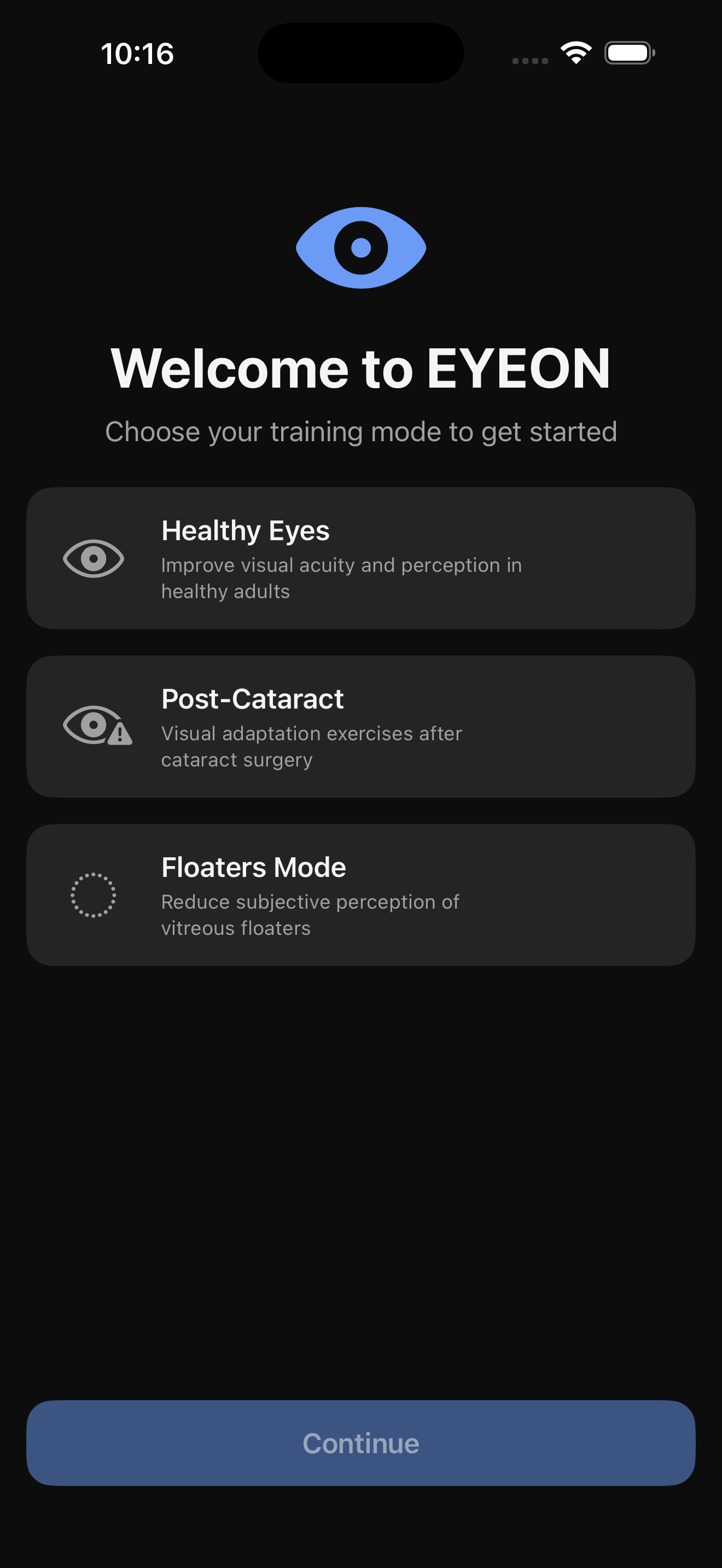 EYEON – Train Your Vision