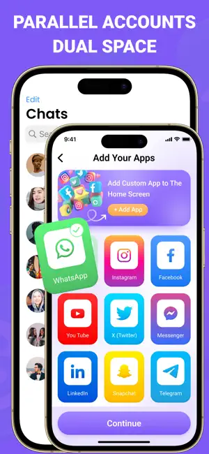 Parallel App ~ Dual App Cloner screenshot 1