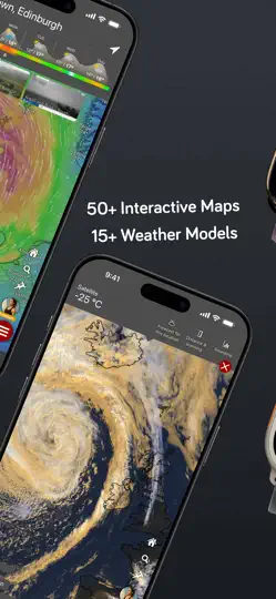 Windy.com – Værvarsel Og Radar iPhone-skjermbilde 2