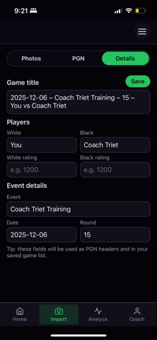 Coach Triet screenshot