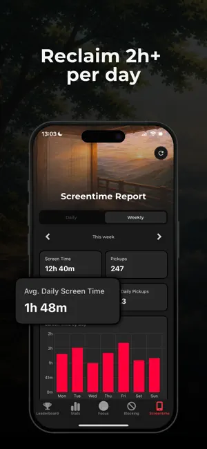 Sharper - Screen Time Control screenshot 4