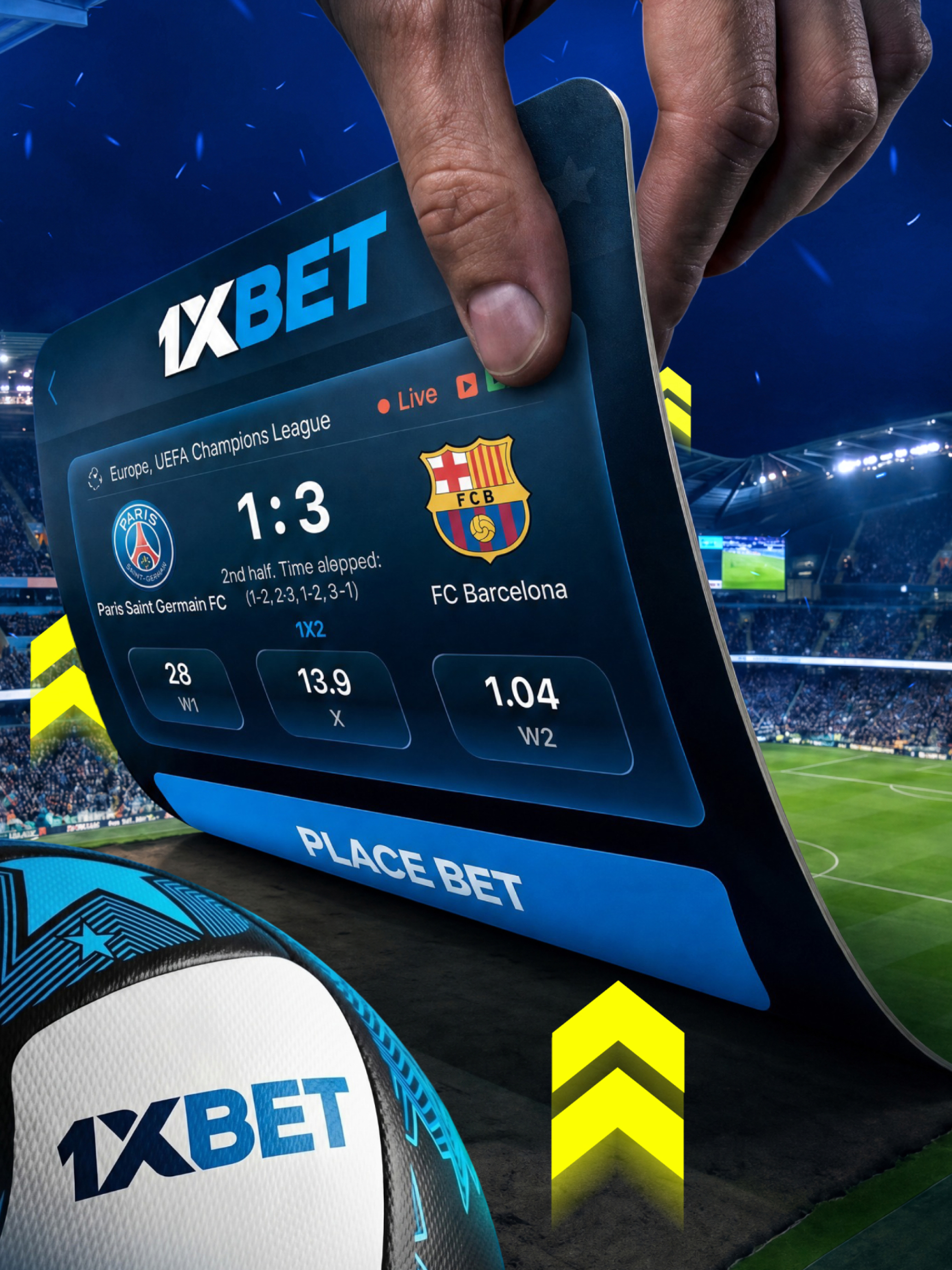1xBet Apostas Guiné-Bissau screenshot 10