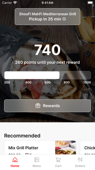 ShouFi MahFi iPhone screenshot 1 - Food & Drink app