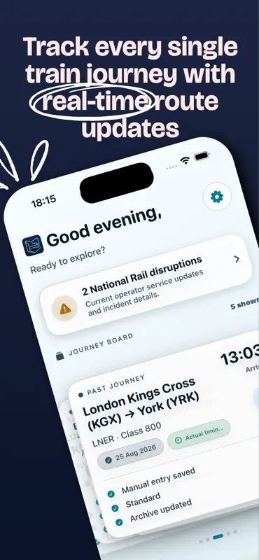 Trainfolio screenshot 1 of 5