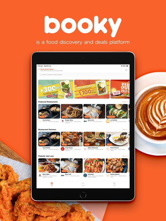 Screenshot #4 pour Booky - Food and Lifestyle