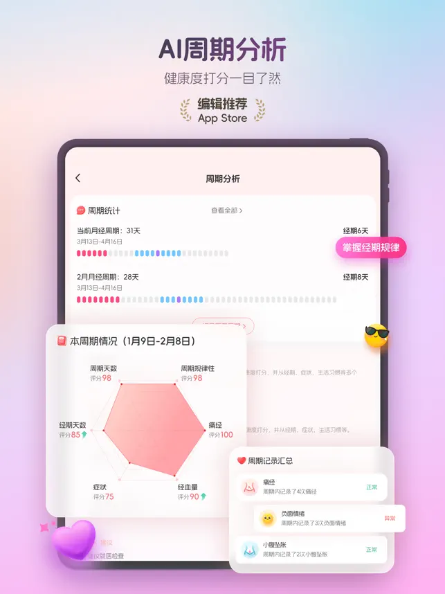 暖悦 - AI女性健康助‪手‬9+_3
