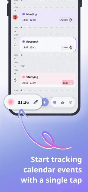 Clock Me: Calendar & Tracking screenshot 2