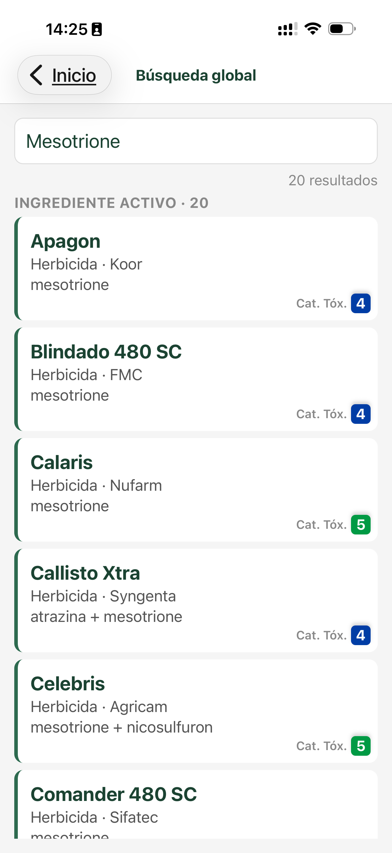 ACA Vademécum screenshot 2