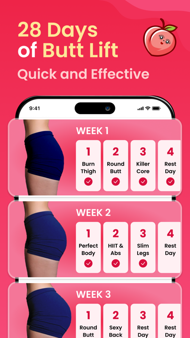 BootyFit: Buttock Workout, Fit Screenshot