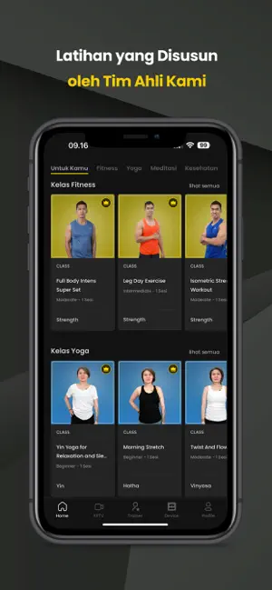 Kelas Fitness screenshot 4