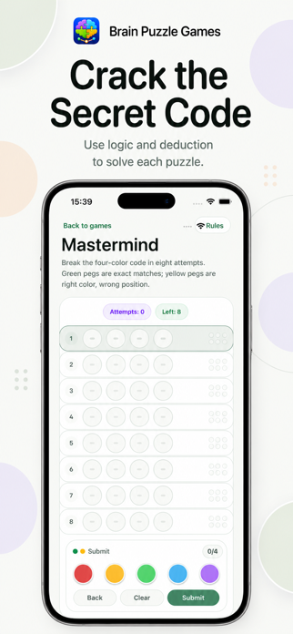 Brain Puzzle Logic Games Screenshot 5 of 10