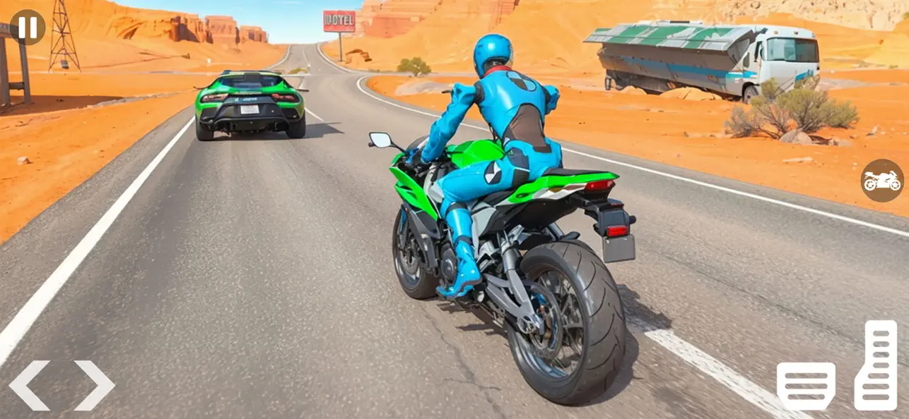 Screenshot #1 pour Ragdoll Bike Crash: Écrasement