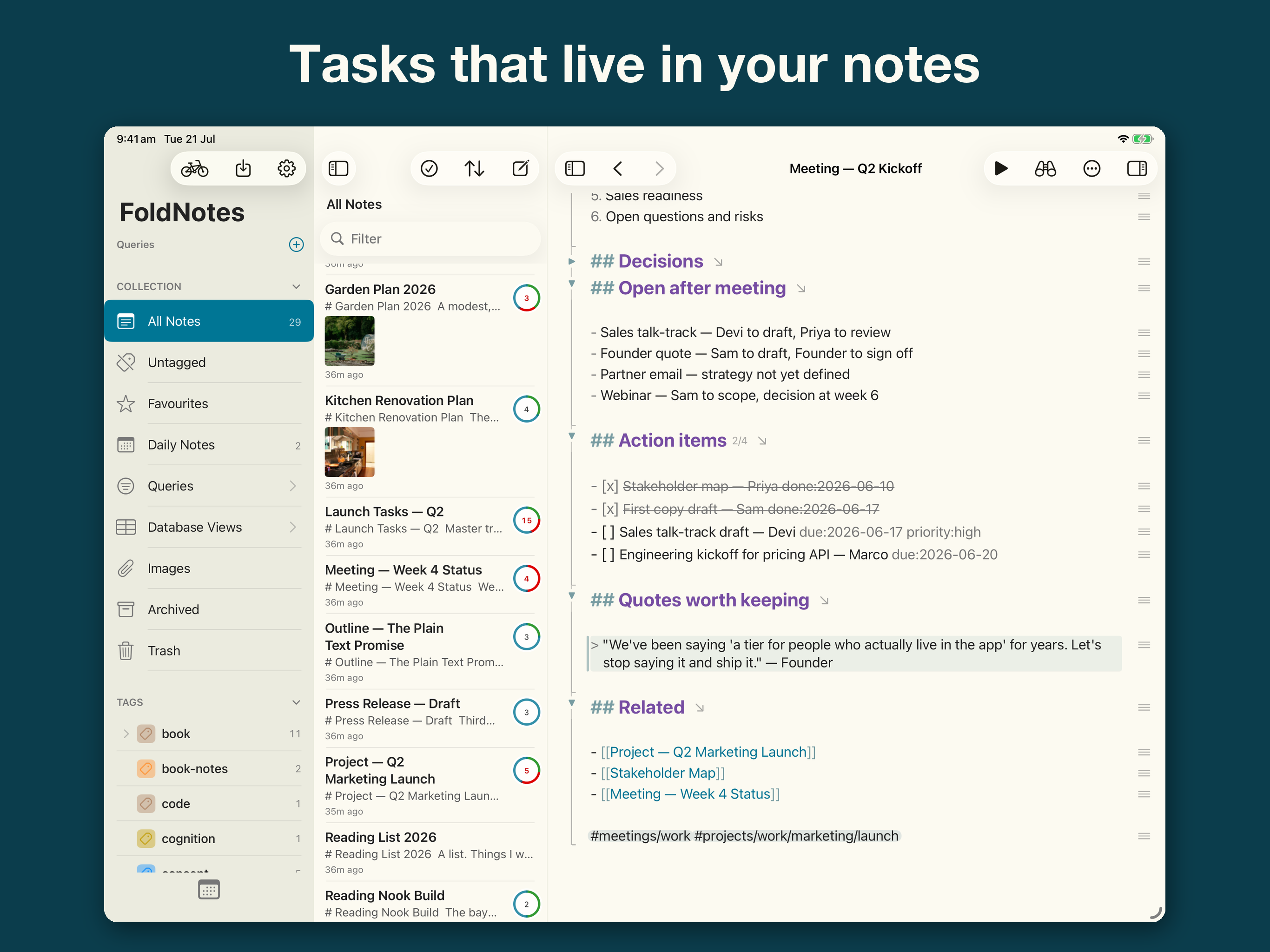 FoldNotes screenshot 15