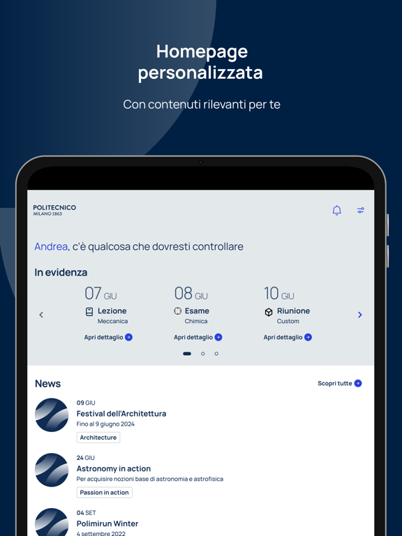 Screenshot #5 pour Polimi App