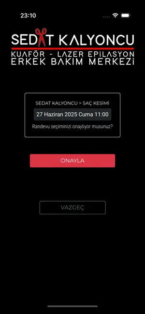 Sedat Kalyoncu Randevu App screenshot 4