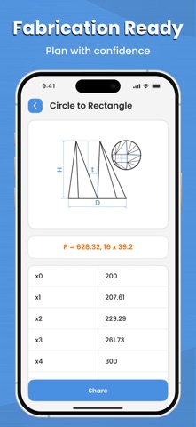 Sheet Metal Calculator Pro screenshot