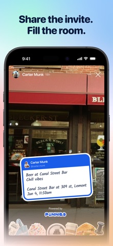 Pinned Social: Plans & Friends screenshot