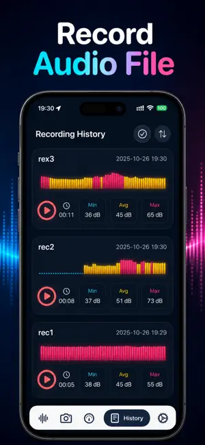 Decibel Meter Sound Level dB screenshot 4